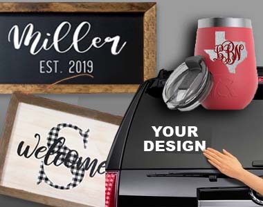 Die-Cut Vinyl Personalized Gifts